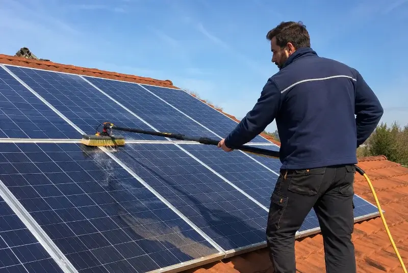 Nettoyage et entretien de panneaux solaires à Mouais
